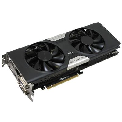03G-P4-2884-B6 EVGA GeForce GTX 780 Ti Superclocked 3GB GDDR5 384-Bit PCI Express 3.0 DVI/ HDMI/ DisplayPort/ SLI Support with ACX Cooler Video Graphics Card