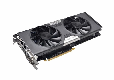 03GP42782LA EVGA GeForce GTX 780 w/ ACX Cooler 3GB GDDR5 384-bit PCI Express 3.0 x16 Dual DVI/ HDMI/ Display-Port Video Graphics Card