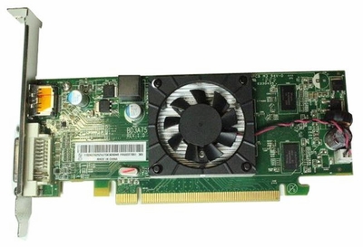 03T7091-02 Lenovo AMD Radeon HD 7450 1GB DDR3 64-Bit DisplayPort/ Dual Link DVI-I/ VGA PCI Express 2.0 x16 Video Graphics Card