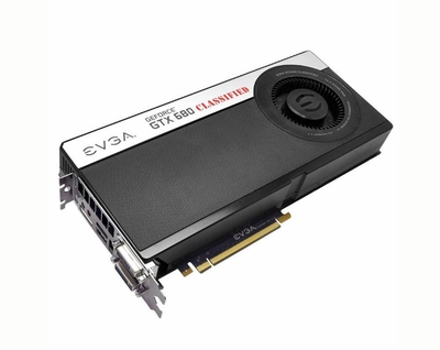 04G-P4-3688-KR EVGA GeForce GTX 680 Classified 4GB 256-Bit GDDR5 PCI Express 3.0 x16 Dual DVI/ HDMI/ DisplayPort/ HDCP Ready/ SLI Support Video Graphics Card