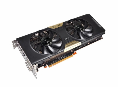 04G-P4-3776-KR EVGA GeForce GTX 770 Dual FTW 4GB 256-Bit GDDR5 PCI Express 3.0 x16 DVI-I- DVI-D/ HDMI/ Display-Port/ SLI Support Video Graphics Card with ACX Cooler