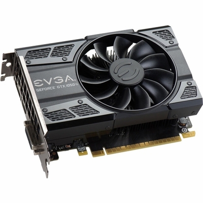 04G-P4-6251-KR EVGA GeForce 1050 Ti Graphic Card 1.29 GHz Core 1.39 GHz Boost Clock 4GB GDDR5 PCI Express 3.0 x16 Dual Slot Space Required