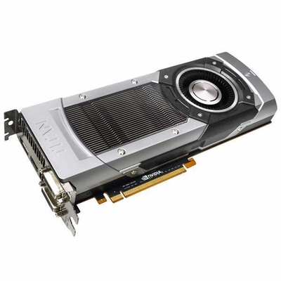 06G-P4-2790-ER EVGA nVidia GeForce GTX TITAN 6GB GDDR5 384-Bit PCI Express 3.0 x16 DVI-I/ DVI-D/ HDMI/ Display Port/ SLI Supported Video Graphics Card
