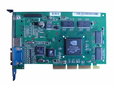 07D208 Dell 32MB nVidia GeForce 2MX AGP Video Graphics Card