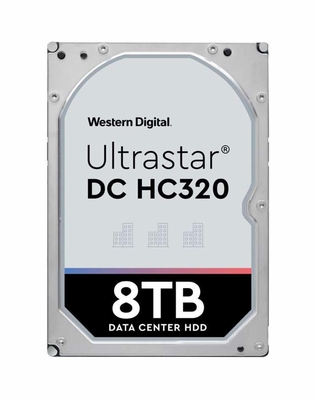 0B36399 Western Digital Ultrastar DC HC320 8TB 7200RPM SAS 12Gbps 256MB Cache (SE / 4Kn) 3.5-inch Internal Hard Drive