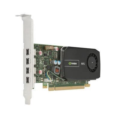 0B47077 Lenovo NVidia NVS 510 2GB DDR3 128-Bit 4x mini-DisplayPort PCI Express 2.0 x16 Video Graphics Card
