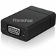 0B47084 Lenovo ThinkPad Tablet 2 VGA Adapter VGA/Proprietary for Video Device, Projector, Monitor, Tablet Proprietary Connector HD-15 VGA