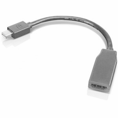 0B47089 Lenovo Mini-DisplayPort/HDMI Audio/VIdeo Adapter Mini DisplayPort Digital Audio/Video HDMI Digital Audio/Video