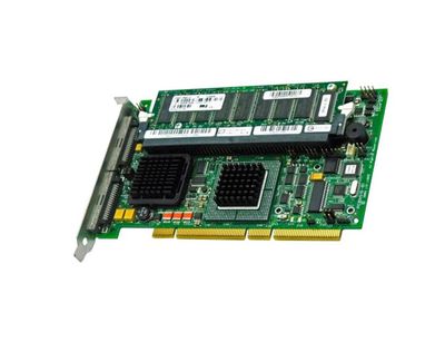 0D9205 Dell PERC4/DC 128MB Cache 64-bit Ultra-320 SCSI LVD Dual Channel PCI-X RAID Controller Card
