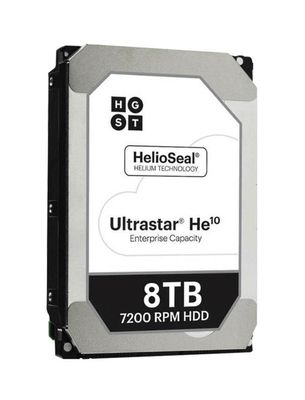 0F27612 HGST Hitachi Ultrastar He10 8TB 7200RPM SATA 6Gbps 256MB Cache (SE / 512e) 3.5-inch Internal Hard Drive