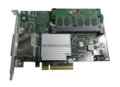 0N743J Dell PERC H800 SAS 6Gbps PCI Express 512MB Cache External RAID Controller Card