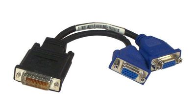 0R0914 Dell DVI Video Splitter 2VGA Connections