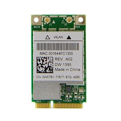 0WX781 Dell Wireless Card Dw1395 4312bg Mini Card Notebook