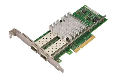 0XNPKX Dell Dual-Ports SFP+ 10Gbps 10 Gigabit Ethernet PCI Express 2.0 x8 Converged Server Network Adapter by Intel
