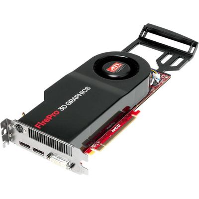 100-505559 ATI FirePro V3750 256MB 128-Bit GDDR3 PCI Express 2.0 x16 DVI Dual Display Port Video Graphics Card