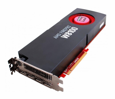 100-505976 AMD FirePro W8100 8GB GDDR5 PCI-Express 3.0 x16 Full-Length/Full-Height Dual Slot Space Required Video Graphics Card