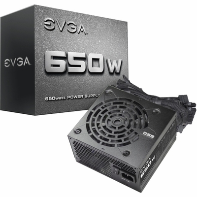 100-N1-0650-L1 EVGA 650W Power Supply ATX12V/EPS12V 120 V AC, 230 V AC Input Voltage 3.3 V DC, 5 V DC, 12 V DC, 5 V DC, -12 V DC Output Voltage 1 Fans Internal 650 W