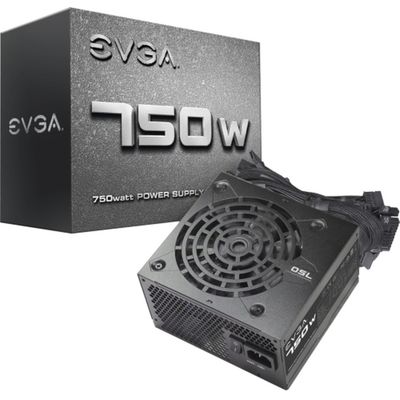 100-N1-0750-L1 EVGA 750W Power Supply ATX12V/EPS12V 120 V AC, 230 V AC Input Voltage 3.3 V DC, 5 V DC, 12 V DC, 5 V DC, -12 V DC Output Voltage 1 Fans Internal 750 W