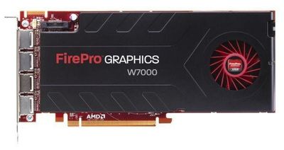 102-C41801 ATI FirePro W7000 4GB GDDR5 256-Bit PCI-Express 3.0 x16 4x DisplayPort Video Graphics Card