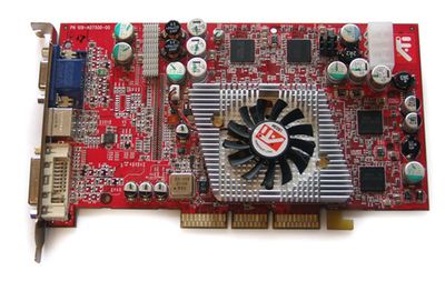 102A0753300 ATI Radeon 9800 Pro 128MB VGA S-Video/ DVI AGP Video Graphics Card