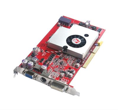 102A2613100 ATI Radeon X800GTO 256MB DVI/ VGA/ TV-out/ AGP Video Graphics Card