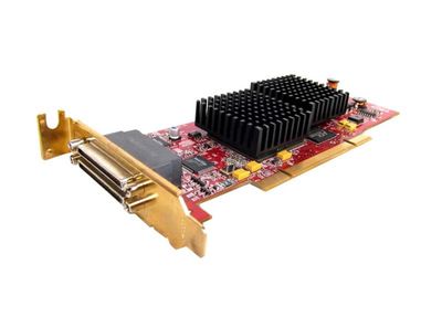 102A5940100 ATI FireMV 2400 128MB DDR PCI Dual VHDCI Connectors Low Profile Workstation Video Graphics Card