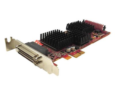 102A6140200 ATI FireMV 2400 256MB DDR PCI Express x1 4x DVI to VGA/D-Sub/ 2x VHDCI Connector Workstation Video Graphics Card