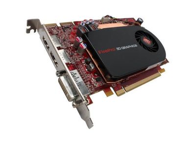 102B6670600 ATI FirePro V3750 256MB PCI Express X16 DVI/ Dual Display Port High Profile Video Graphics Card