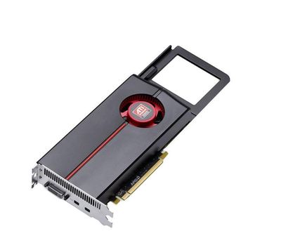 102C0160100 ATI Radeon HD 5770 1GB GDDR5 1x Dual-Link DVI/ Dual Mini DisplayPort PCI Express 2.0 x16 Video Graphics Card for Mac Pro Mid 2010