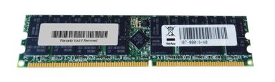 107-00018 NetApp 2GB PC2100 DDR-266MHz ECC Registered CL2.5 184-Pin DIMM Memory Module for FAS6040 FAS6070 FAS6080