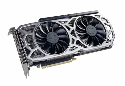 11G-P4-6593-KR EVGA GeForce GTX 1080 Ti 11GB GDDR5x 352-Bit HDMI / DisplayPort / Dual-DVI-D PCI-Express 3.0 x16 Video Graphics Card