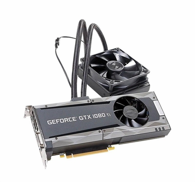 11G-P4-6598-KR EVGA GeForce GTX 1080 Ti Graphic Card 1.56 GHz Core 1.67 GHz Boost Clock 11GB GDDR5X Dual Slot Space Required