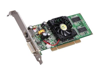 128-P1-N309-KR EVGA GeForce FX5200 128MB DDR 64-bit PCI Video Graphics Card