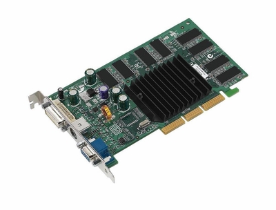 128A8N306A1 EVGA e-GeForce FX 5200 128MB DDR AGP 4X/8x D-Sub/ VGA/ S-Video/ DVI Video Graphics Card