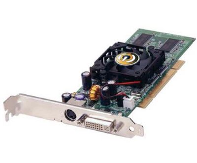 128P1N320A2 EVGA nVidia GeForce FX 5500 128MB 64-Bit DDR PCI DVI/ S-Video Out Low Profile Video Graphics Card