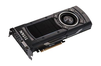 12G-P4-2990-KR-A1 EVGA GeForce GTX TITAN X 12GB GDDR5 384-bit DVI-I/ HDMI/ 3x DisplayPort HDCP Ready SLI Support PCI Express 3.0 Video Graphics Card
