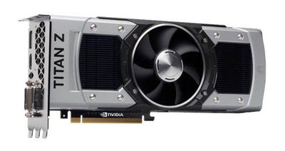 12G-P4-3990-AR EVGA GeForce GTX TITAN Z 12GB GDDR5 768-bit DVI-I/ DVI-D/ HDMI/ DisplayPort SLI Support PCI Express 3.0 Video Graphics Card