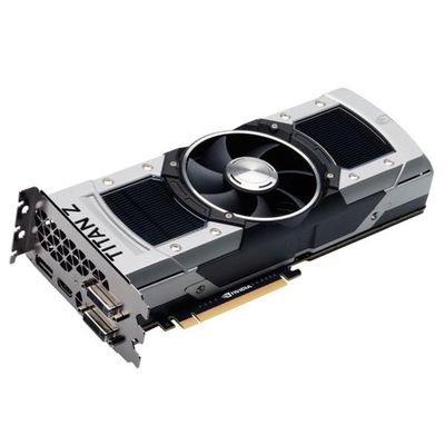 12GP43992KR EVGA GeForce GTX TITAN Z SuperClocked 12GB 768-Bit GDDR5 PCI Express 3.0 x16 DVI/ HDMI SLI Support Video Graphics Card