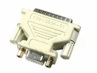 130-3034-01 Sun HD15 Female To 13W3 Male Cable Adapter