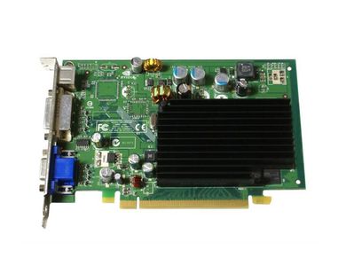 180-10280-0000-A03 Nvidia GeForce 7300le 128MB DDR DVI / D-Sub PCI Express x16 Video Graphics Card