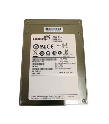 1GD252-005 Seagate 1200.2 Series 200GB MLC SAS 12Gbps Dual Port Mainstream Endurance 2.5-inch Internal Solid State Drive (SSD)