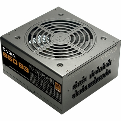 220-B3-0850-V1 EVGA 850 B3 Power Supply ATX12V/EPS12V 120 V AC, 230 V AC Input Voltage 3.3 V DC, 5 V DC, 12 V DC, 12 V DC, 5 V DC Output Voltage 1 Fans Internal Modular 85% Efficiency 850 W