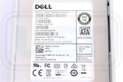 2RYFG Dell 960GB MLC SATA 6Gbps 2.5-inch Internal Solid State Drive (SSD)