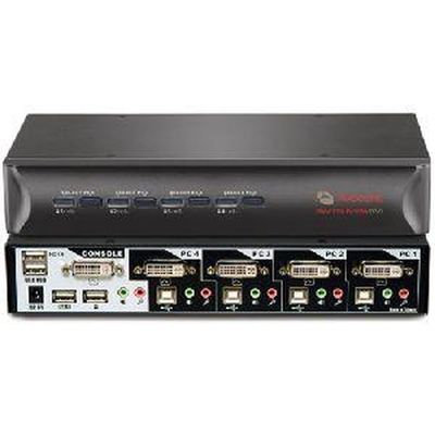 2SVDVI10-001-A1 Avocent 2-Ports Switchview DVI PS2 USB 2.0 Hub with Audio