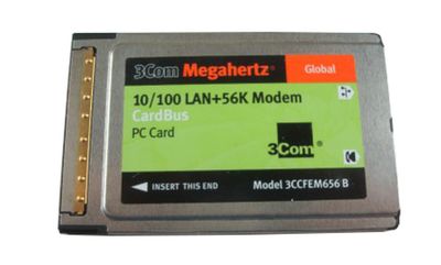 3CCFEM656B 3Com Single-Port RJ-45 100Mbps 10Base-T Fast Ethernet Plug-in module Network Adapter