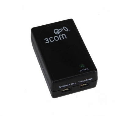 3CNJPSE-AA 3Com Network Jack 1-Port Power Over Ethernet Midspan Solution