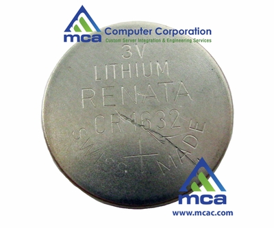 Oracle Sun Part Number: (150-2850 )  Sun 3V Lithium Battery BR1632 / CR1632