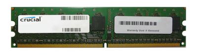 408855-B21C Crucial16GB Kit (2 X 8GB) PC2-5300 DDR2-667MHz ECC Registered CL5 240-Pin DIMM Dual Rank Memory for ProLiant DL385/DL585 G2/G5 Server