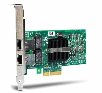 412646R-001 HP NC360T PCI Express Dual-Ports 10/100/1000Base-T Gigabit Ethernet Network Interface Card (NIC)