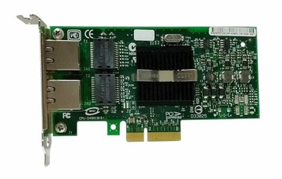 412648-B21N HP Dual-Ports RJ-45 1Gbps 10Base-T/100Base-TX/1000Base-T Gigabit Ethernet PCI Express x4 Server Network Adapter